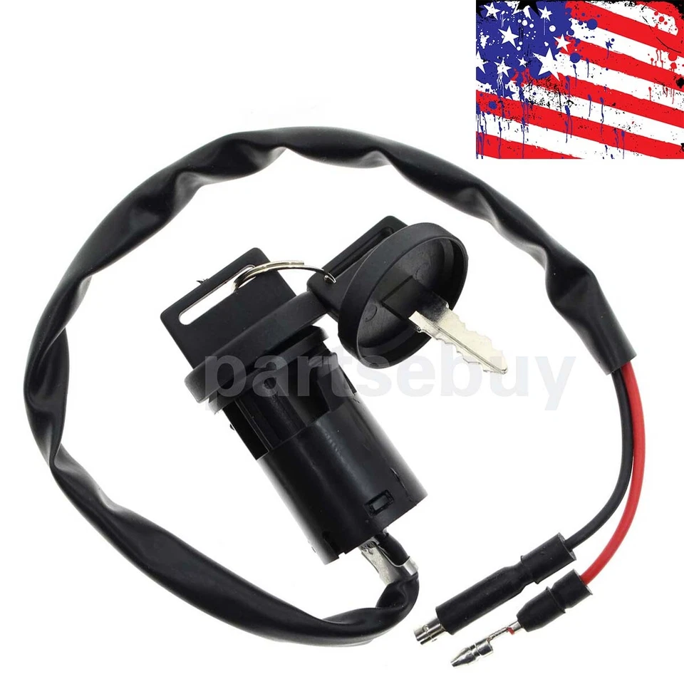 Novo conjunto de trava de interruptor de chaves de ignição para Honda #T57 XR80 XR100 CRF80 CRF100 2001-11 - Imagem 3 de 4