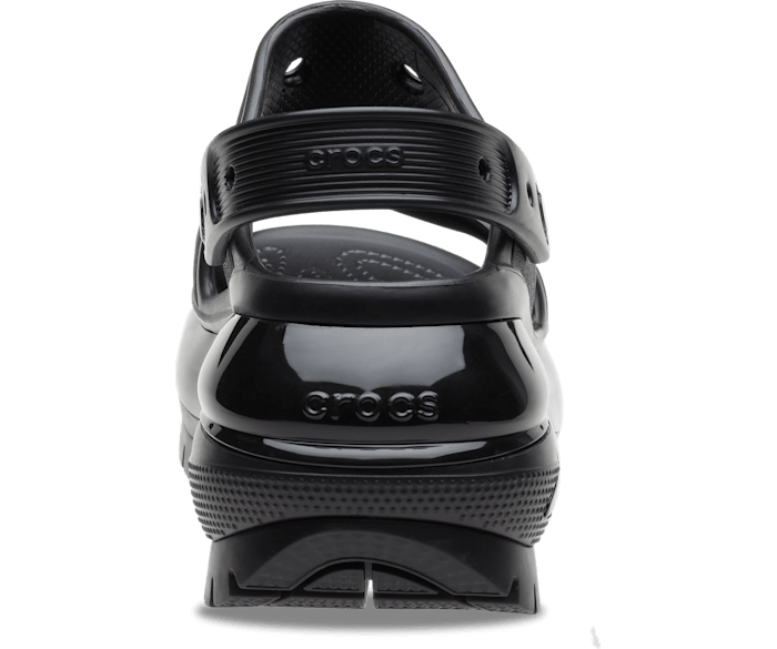 NEW Crocs Classic Mega Crush Sandal Black 207989-001 High Heel