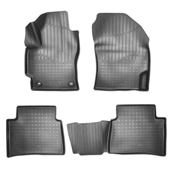 3D Gummi FußMatten Passend FüR Toyota Corolla | Typ E21 | Ab 2018 | Passgenau-image