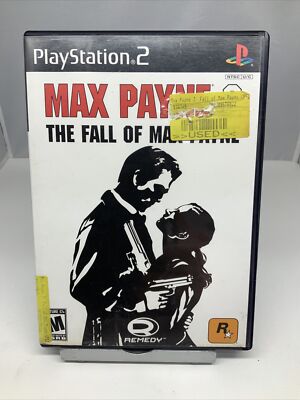 Max Payne 2: The Fall of Max Payne (Sony PlayStation 2, 2003) - Complete In Box