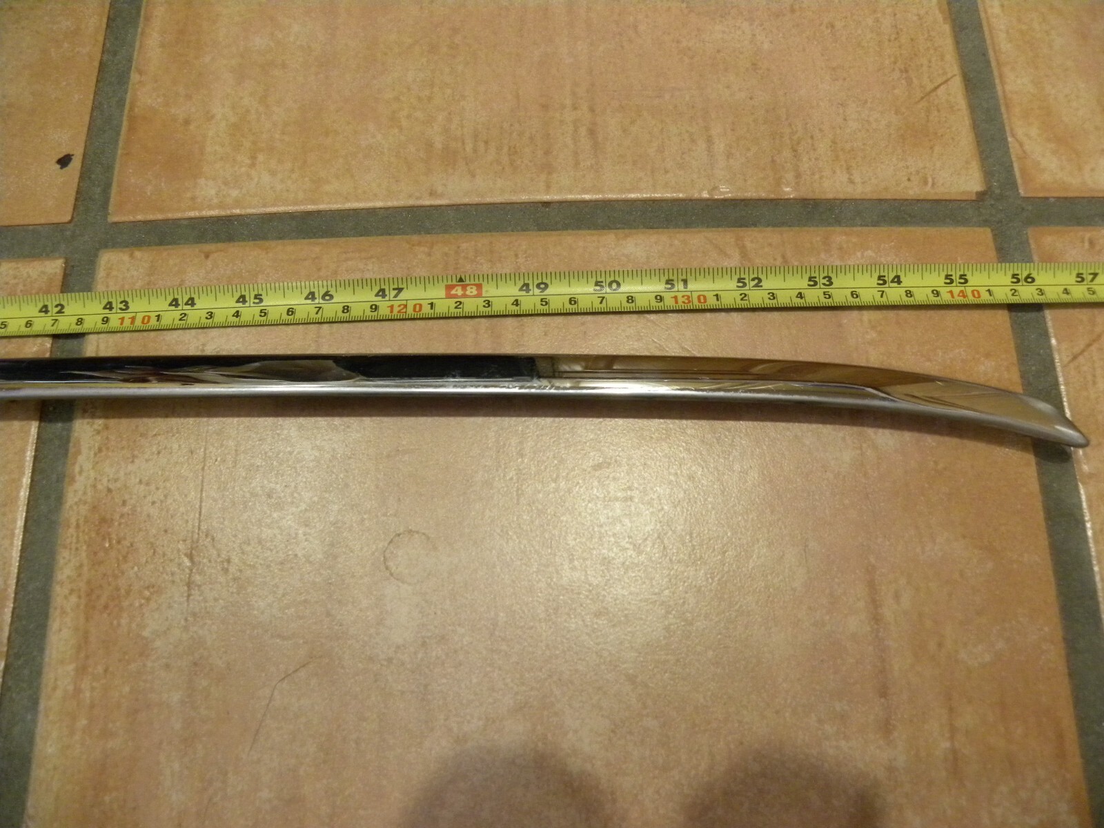 Rolls Royce Silver Shadow I II Bentley T 1 2 Left Rear Fender Wing Trim Moulding