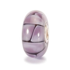 Trollbeads Elfbeads 925 Sterling Silver Core Glass Bead PURPLE FUSION