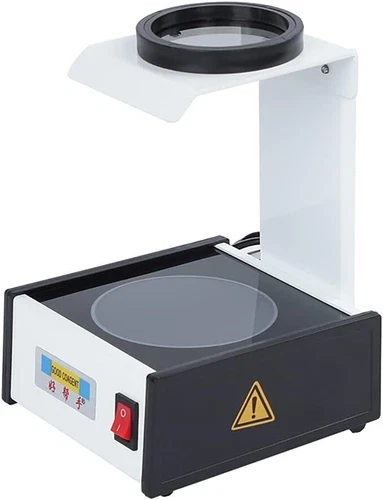 CP12 Optical Polariscope Lens Stress Tester Lens Multifocal Testing Strain Meter - Bild 2 von 6