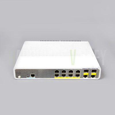 CISCO WS-C3560C-8PC-S Catalyst 3560C Switch 8 FE PoE, 2 x Dual Uplink, IP Base