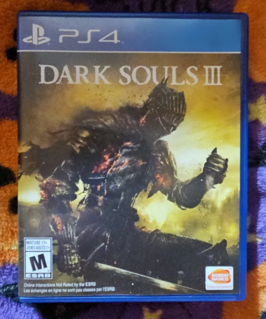 Dark Souls III 3 (Sony Playstation 4 ps4) with Case GREAT Shape  722674120142