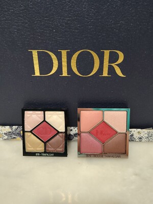 Diorshow 5 Couleurs Eyeshadow Palette - 876 TRAFALGAR AND 879 ROUGE TRAFALGAR 