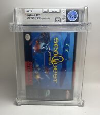 Rare Sealed Graded Sea Quest DSV Super Nintendo SNES WATA 9.2 A+