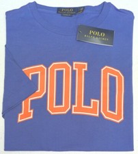Polo Ralph Lauren Mens Short Sleeve Crewneck Tee Cotton T-Shirt Blue 59