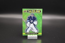 2021-22 Upper Deck Hockey Connor Hellebuyck #DZ-50 Green Parallel Winnipeg Jets