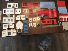 Plasticville parts O-S Scale large lot