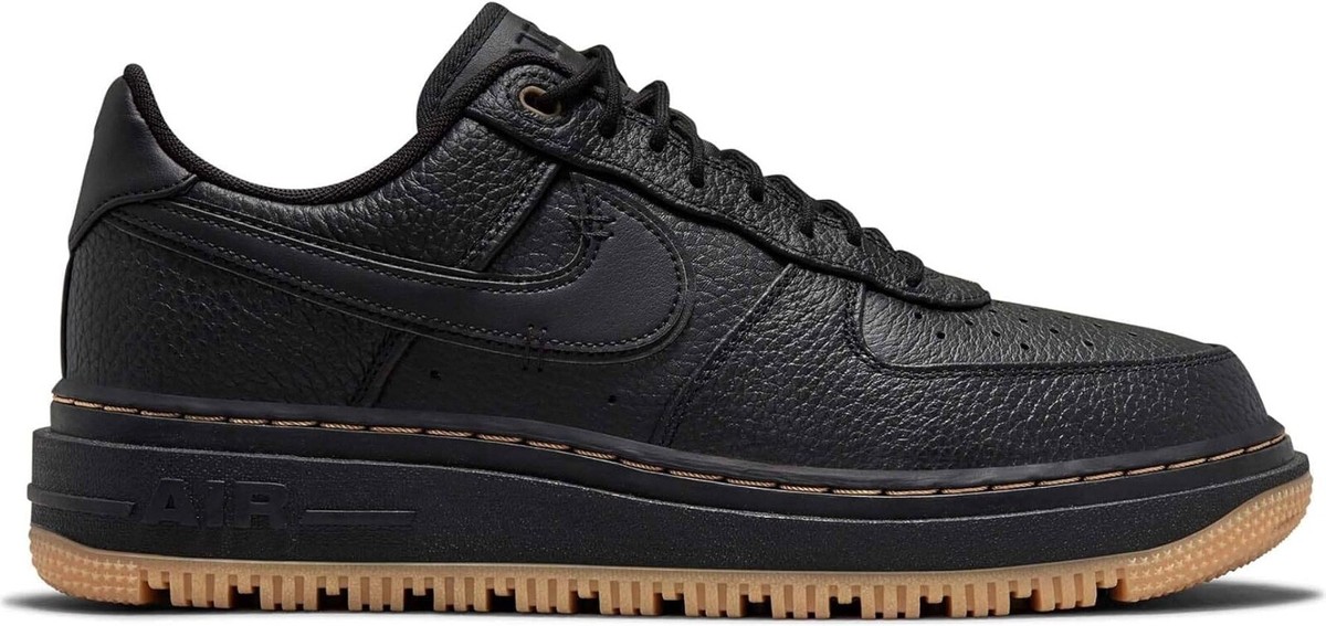 Size Nike Air Force Luxe Black Gum for sale online