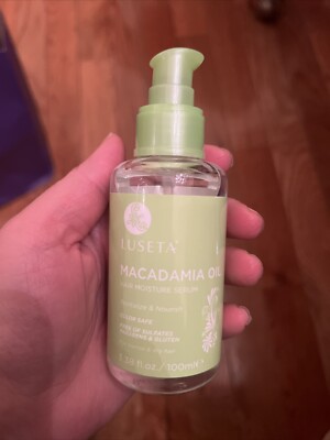 Luseta Macadamia Oil Hair Moisture Serum 3.38 oz. FREE SHIPPING 