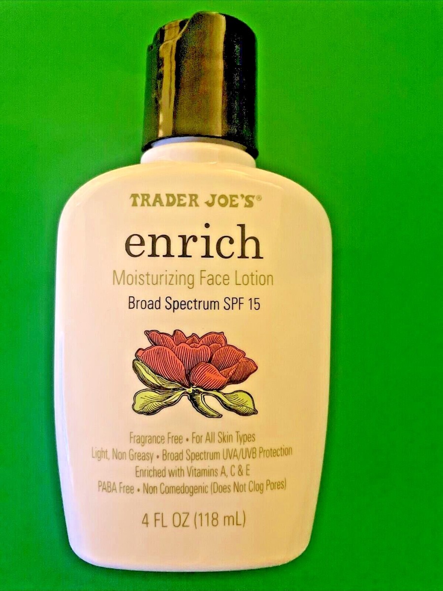 3 PACK TRADER JOE'S ENRICH MOISTURIZING FACE LOTION | eBay