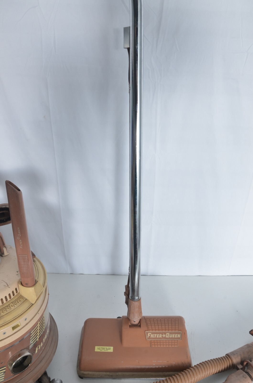 Vintage Filter Queen Canister Vacuum Cleaner Model w/ Powered Brush