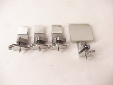 Lot of Beckman First Surface Mirrors for laser table, Concave & flat, w/ mounts