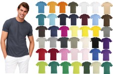 T-Shirt Tshirt Maglia Maglietta Manica Corta Cotone Casual Uomo Da Lavoro