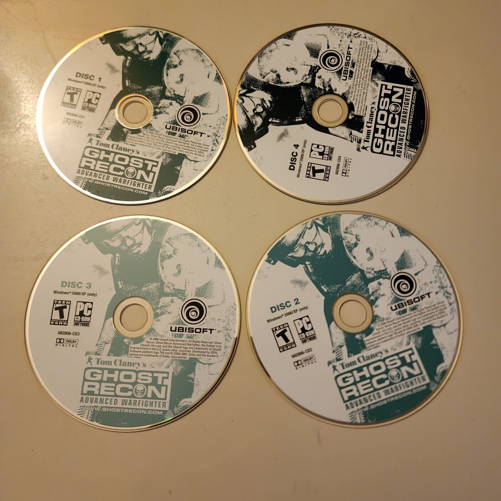 Tom Clancy's Ghost Recon: Advanced Warfighter - PC CD Rom Software  5031366017703