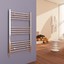 Bathroom Towel Rail Radiator Chrome Straight Heated Ladder Warmer ...