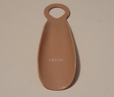Advertising Hilton Hotel Pink Plastic Shoe Horn China Harday