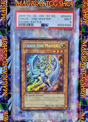 Yugioh Chaos End Master 1st Edition Secret Rare RGBT-EN092 Holo