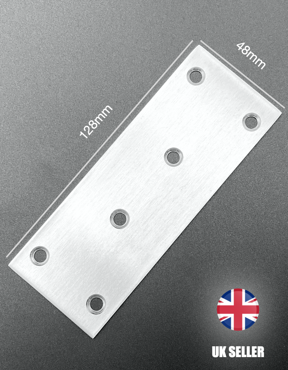 Jointing Mending Plates Stainless Steel 78x40mm, 90x48mm, 127x48mm