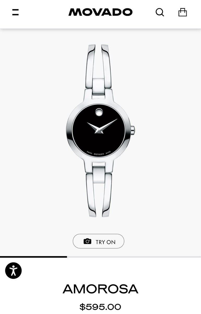 Movado Amorosa 84-E4-1842  Wrist Watch for Women for sale  display picture 1
