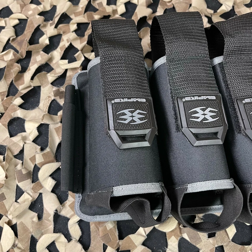 NEW Empire Omega 4 Pod Paintball Harness - Black/Grey - Image 3 of 4