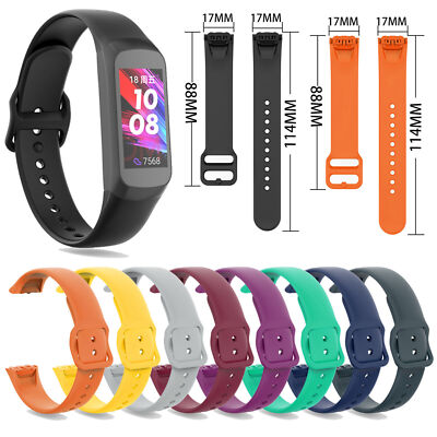 TPU Silicone Watch Band Strap Replacement For Samsung Galaxy Fit SM-R370 Watch