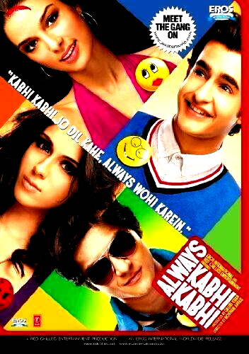 ALWAYS KABHI KABHI - ALI FAZAL, ZOA MORANI -BOLLYWOOD EROS DVD ENGLISH SUBTITLES