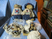 NIBag (Open Pics) Boyds Bailey & Friends Matthew & Bailey w/Ornasments C33558