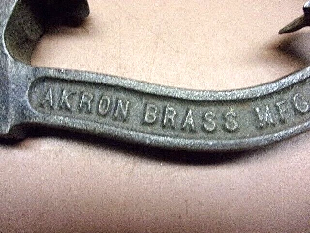 Vintage Akron Brass Mfg. Co. Hydrant Spanner Wrench Multi Tool No. 10 Pat d 1925