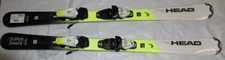 NEW HEAD Supershape Skis 147cm Junior  SLR 7.5 AC size adjustable Bindings wh/y