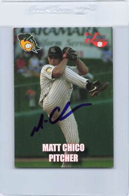 2004 Cedar Rapids Kernels Matt Chico South Bend Signed Auto *H7209 | eBay