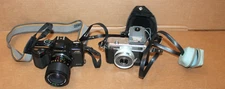 Yashica 108 Multi Program 35mm film SLR & Yashica EZ Matic K II 5105954 Camera