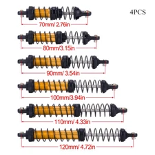 Metal Shock Absorber Oil Damper 70/80/90/100/110/120mm for 1/10 RC Crawler Car