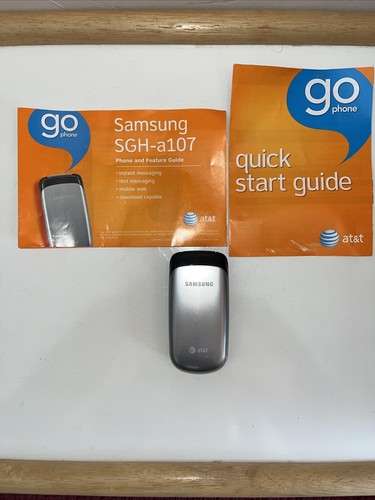 AT&T Samsung SGH-A107 Flip Cell Cellular Phone - Picture 4 of 11