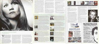 EVA CASSIDY : 3 page MAGAZINE ARTICLE - 2008