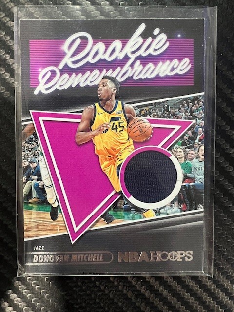 2021-22 Hoops #RR-DMI Donovan Mitchell Rookie Remembrance