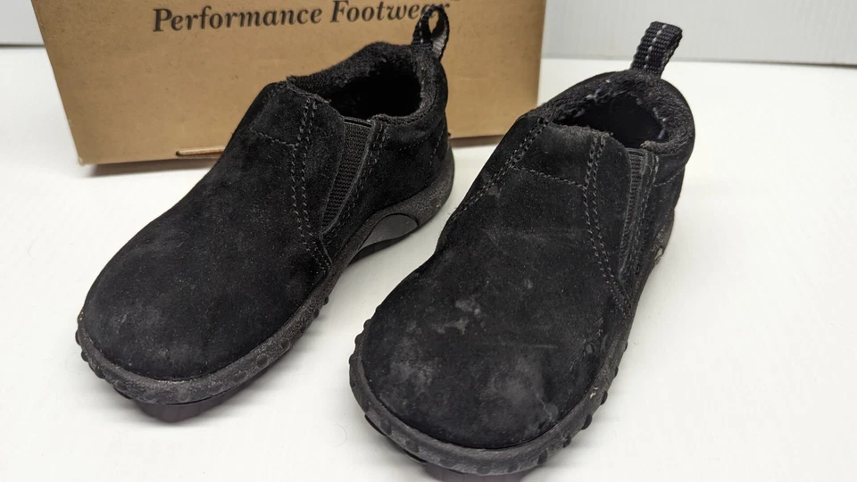 Zapatos sin cordones MERRELL Jungle Moc Jr. Negro (Talla 6) Foto 2 de 3