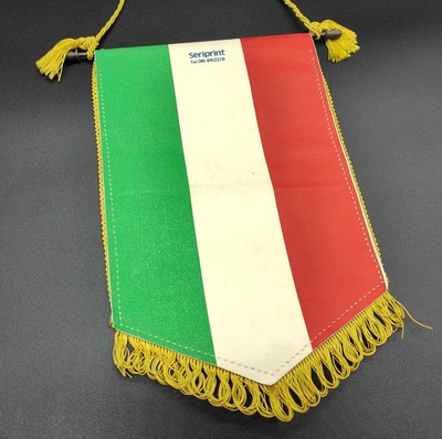 Fanion Vintage Rare – ACF Fiorentina (Italie) – Banderin Pennant Gagliardetto Calcio