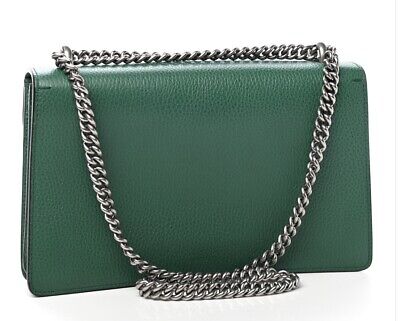 GUCCI DIONYSUS GREEN SHOULDER BAG 400249 CAOGX With Hardware GUCCI DIONYSUS GREEN SHOULDER BAG 400249 CAOGX With Hardware