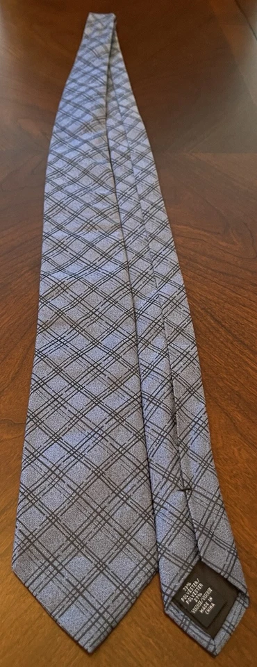 Corbata de cuello Van Heusen azul 73 % poliéster 27 % viscosa para hombre hecha en China Foto 3 de 4