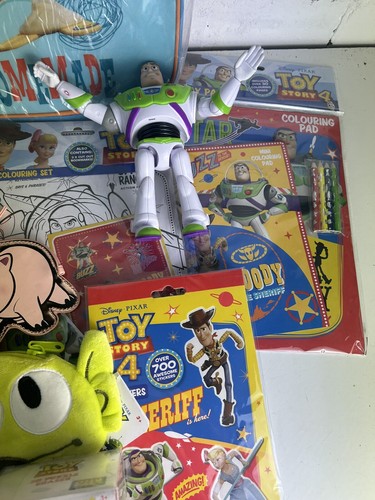 Juegos de papelería Toy Story Buzz Lightyear niños cumpleaños niña niño paquete de fiesta - Imagen 3 de 6