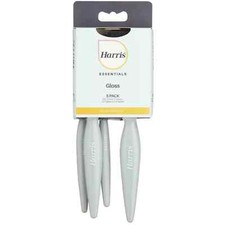 Harris Essentials Gloss Paint Brushes Professional Decorating 5 Pack Set