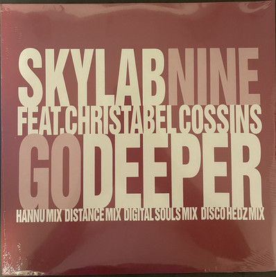 Skylab Nine- Go Deeper- 12' Vinyl U.K. Single (Simply) Brand New Sealed