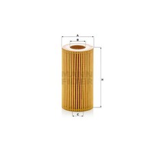 MANN HU7012Z Oil Filter Insert Fits Audi A4 Allroad A5 A6 Allroad A7 A8 VW
