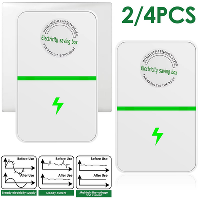 #ad 2 4PC Pro Power Saver Energy Saver Household Power Saver pro Electricity Saving $1.99