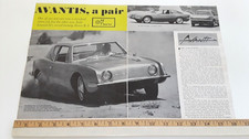1963 Studebaker Avanti Vs. Andy Granatelli Supercharged R-3 Original Article