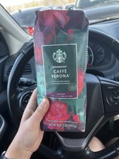 Starbucks Caff  Verona Dark Roast Ground Coffee 16 oz Ethically Sourced