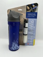KATADYN MyBottle Purifier personal water filtration bottle Blue 24oz New
